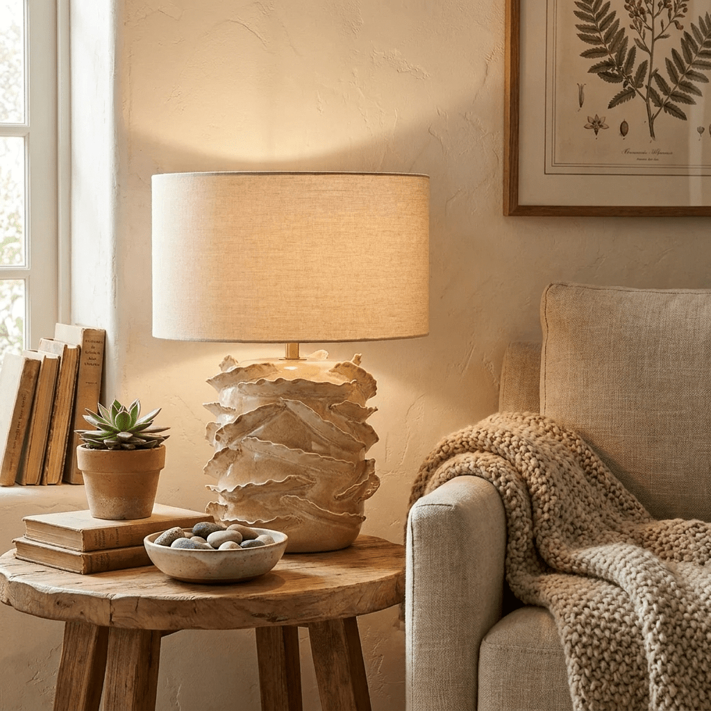Avvolta Ceramic Table Lamp - Vakkerlight