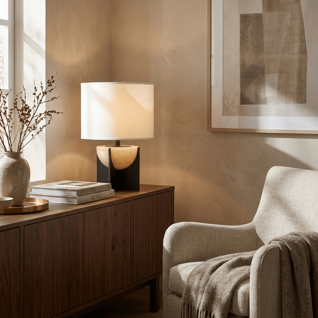 Axis Alabaster Table Lamp - Vakkerlight