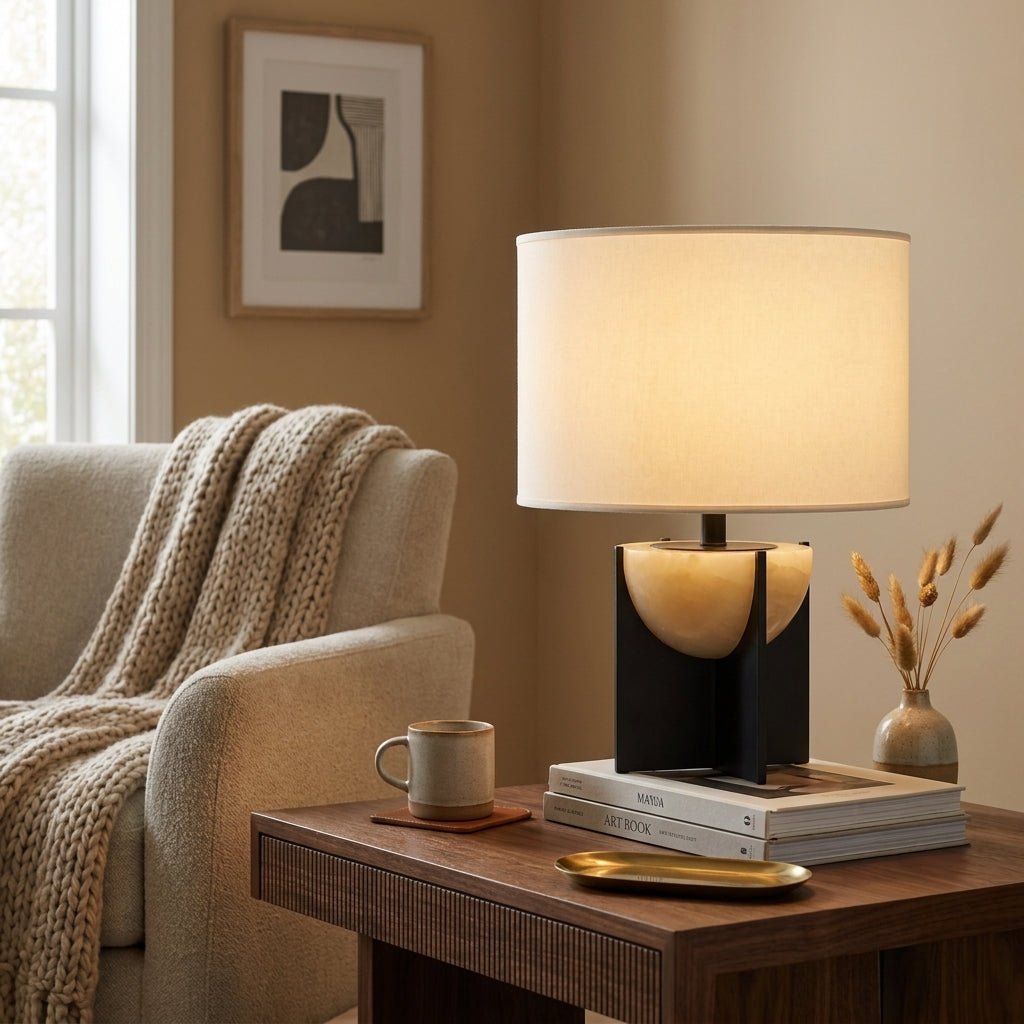 Axis Alabaster Table Lamp - Vakkerlight