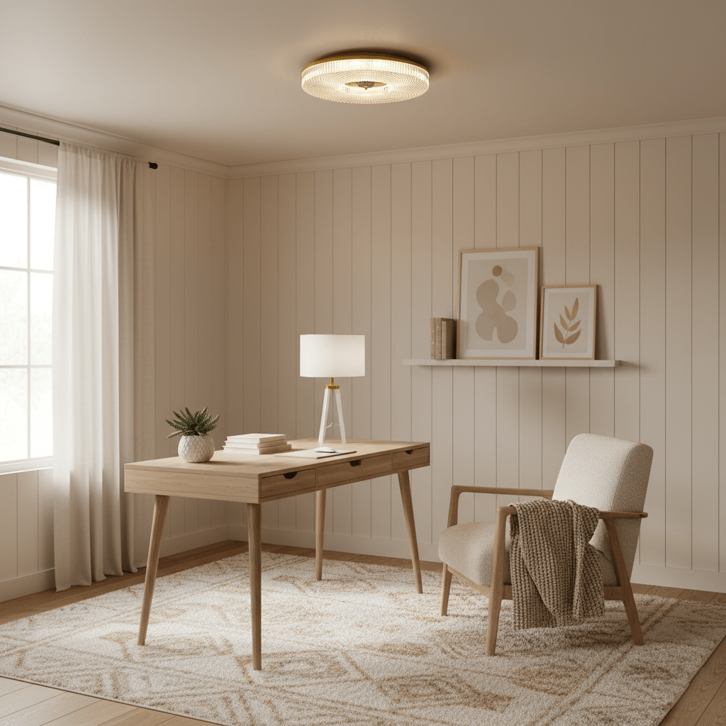 Ayla LED Flush Mount Ceiling Light - Vakkerlight