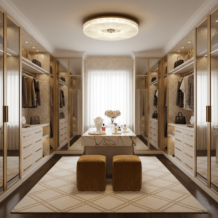 Ayla LED Flush Mount Ceiling Light - Vakkerlight