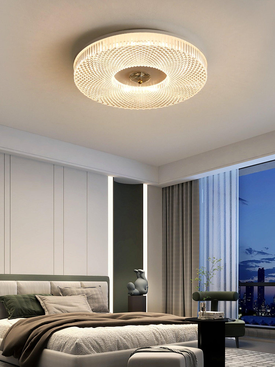 Ayla LED Flush Mount Ceiling Light - Vakkerlight