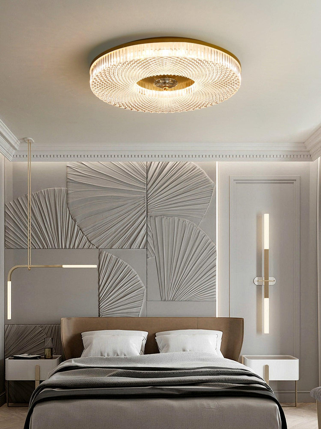 Ayla LED Flush Mount Ceiling Light - Vakkerlight