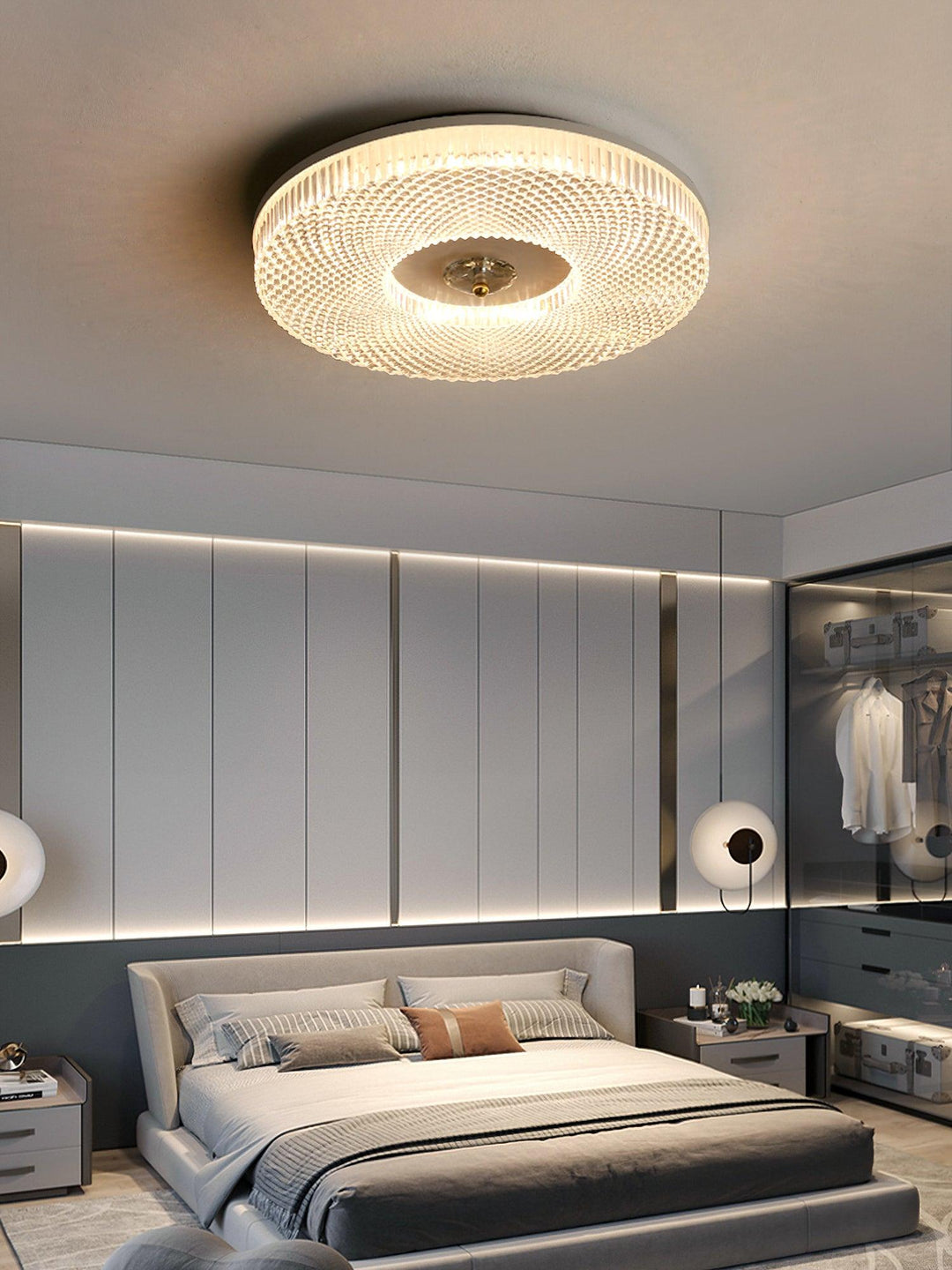 Ayla LED Flush Mount Ceiling Light - Vakkerlight