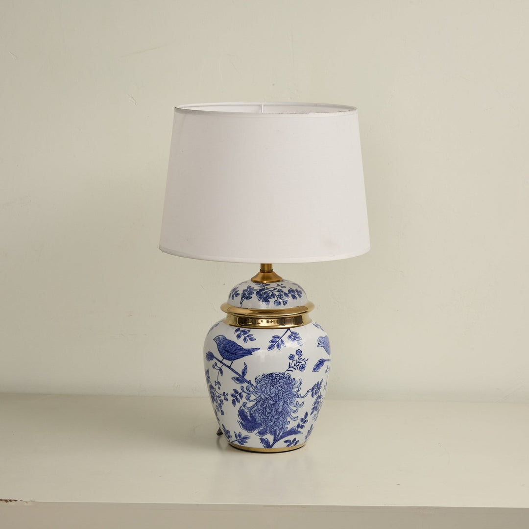 Azure Ceramic Table Lamp - Vakkerlight