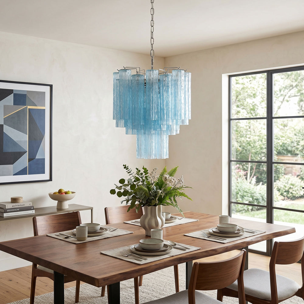 Azzura Glass Chandelier - Vakkerlight