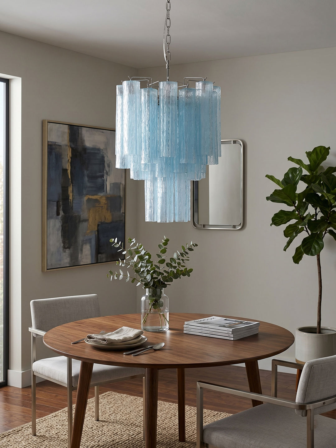 Azzura Glass Chandelier - Vakkerlight