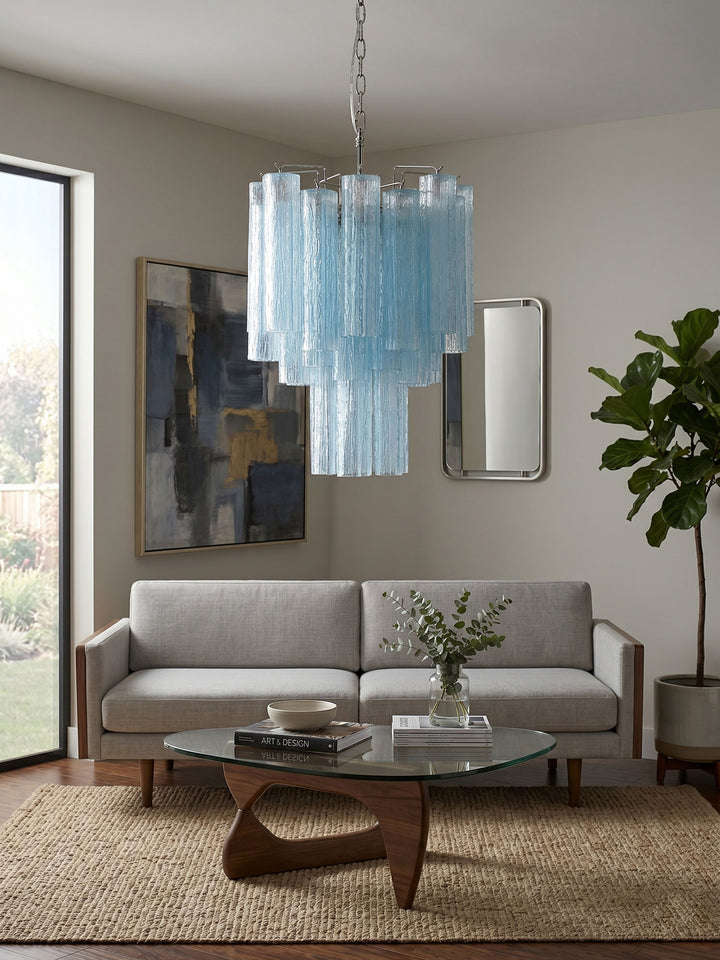 Azzura Glass Chandelier - Vakkerlight