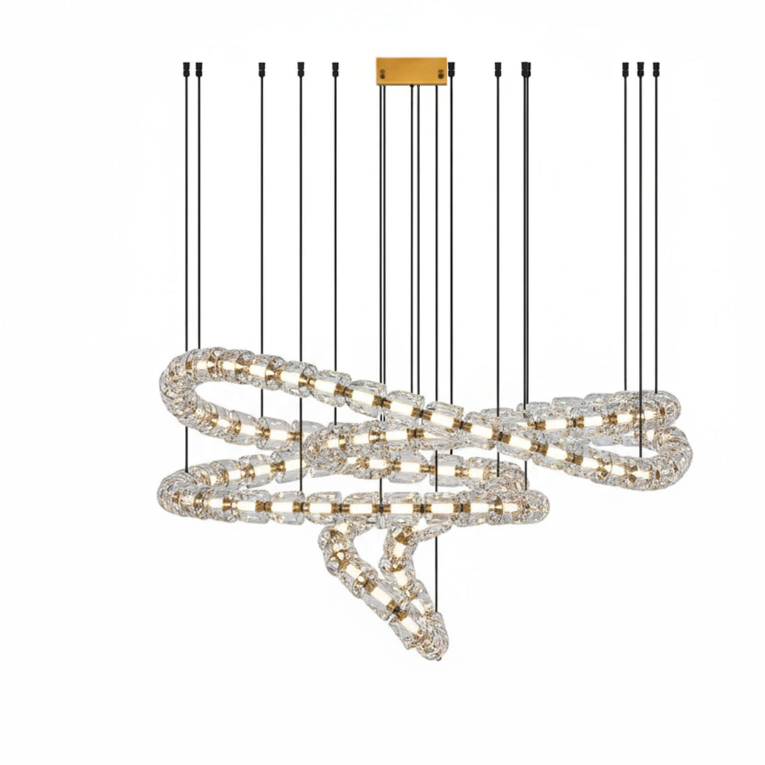 Gabriel Gold Chandelier - Vakkerlight
