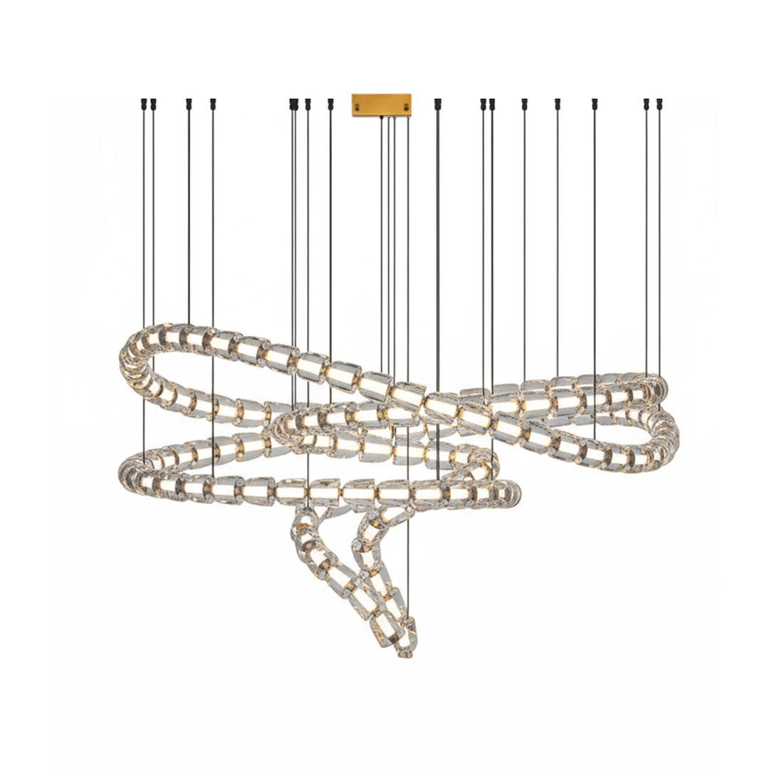 Gabriel Gold Chandelier - Vakkerlight