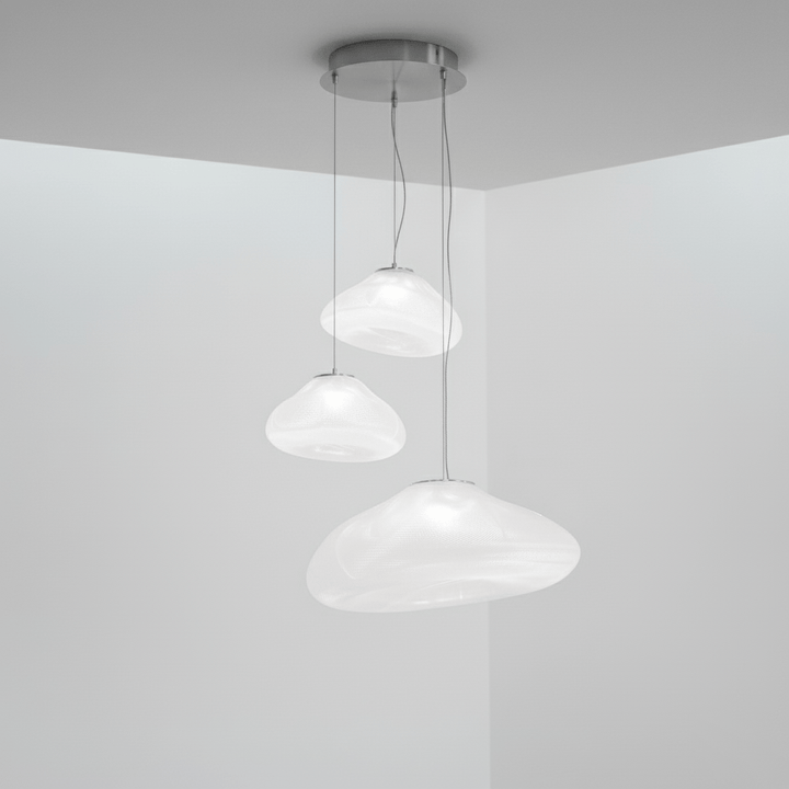 Blown Glass Mesh Pendant Light - Vakkerlight