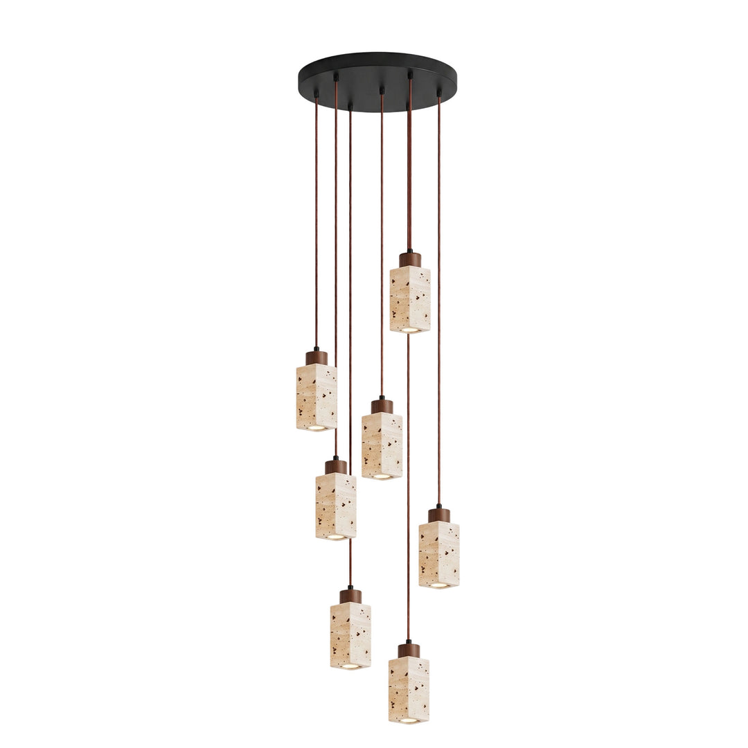 Solvara Travertine Pendant Lamp - Vakkerlight