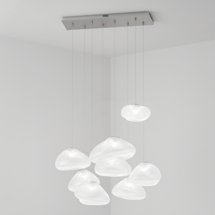 Blown Glass Mesh Pendant Light - Vakkerlight