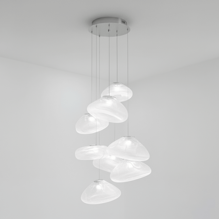 Blown Glass Mesh Pendant Light - Vakkerlight
