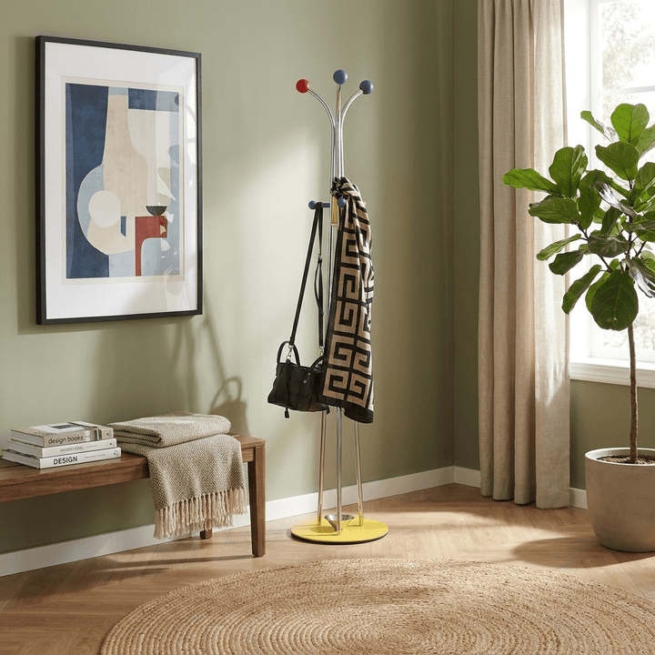 Ball Top Standing Coat Rack - Vakkerlight