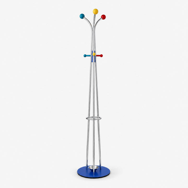 Ball Top Standing Coat Rack
