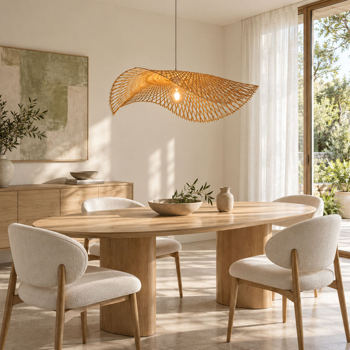 Suspension Cadre Bambou