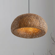 Bamboo Braided Pendant Lamp