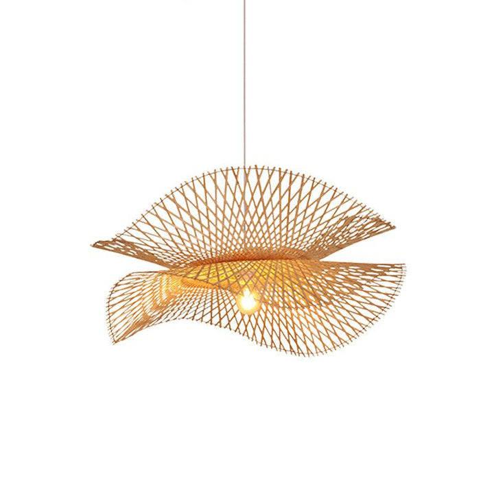 Bamboo Frame Pendant Lamp - Vakkerlight