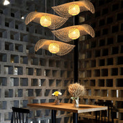 Bamboo Frame Pendant Lamp - Vakkerlight