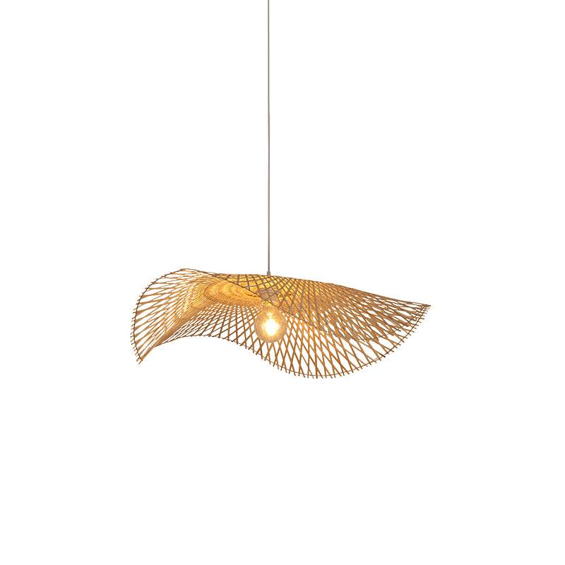 Bamboo Frame Pendant Lamp - Vakkerlight