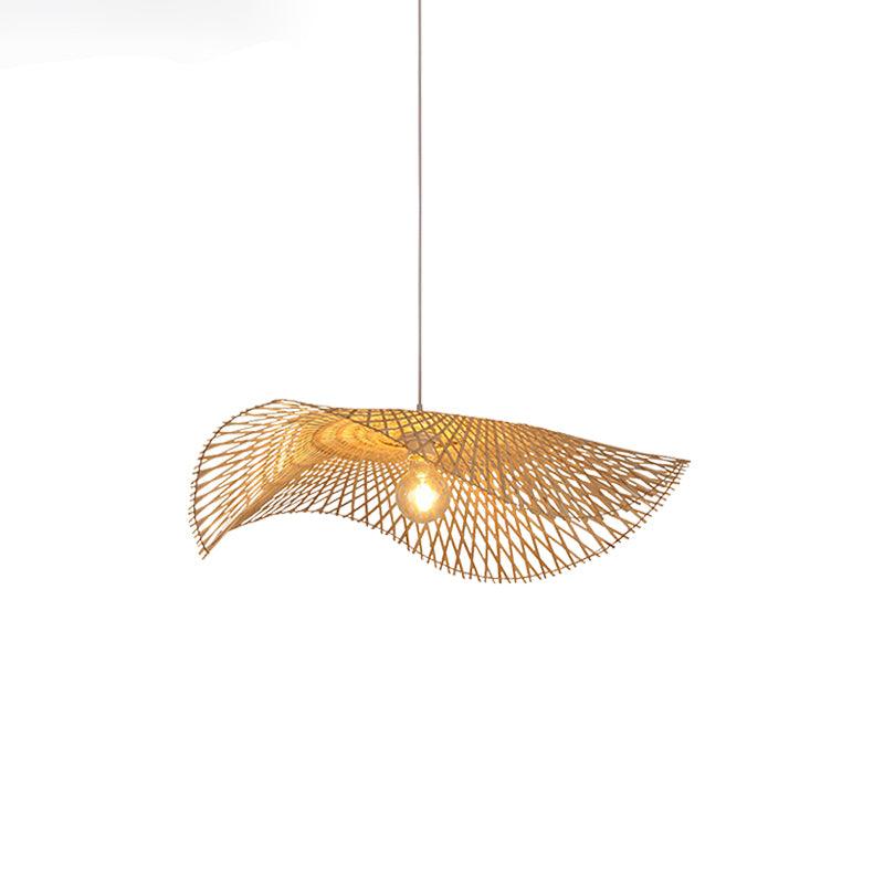 Bamboo Frame Pendant Lamp - Vakkerlight