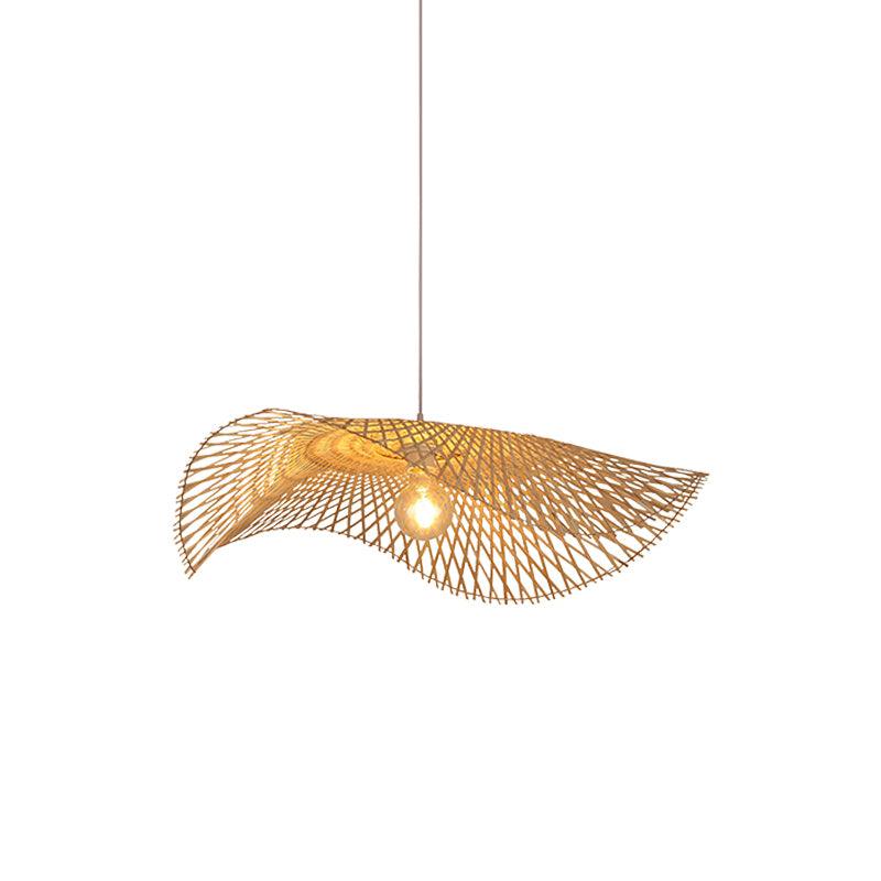 Bamboo Frame Pendant Lamp - Vakkerlight