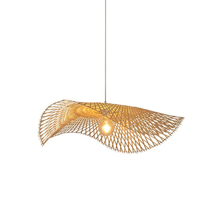 Bamboo Frame Pendant Lamp - Vakkerlight