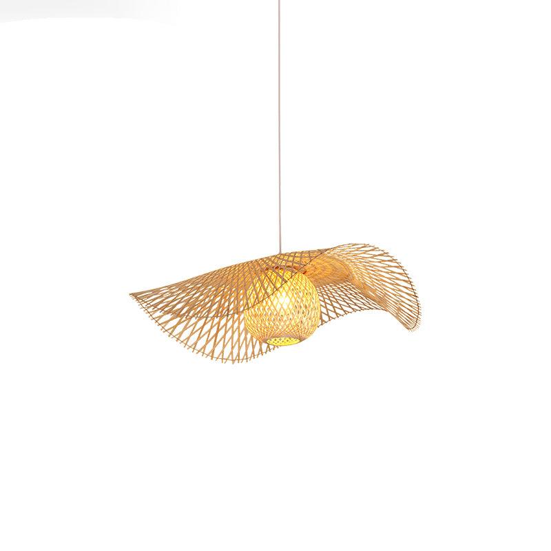 Bamboo Frame Pendant Lamp - Vakkerlight