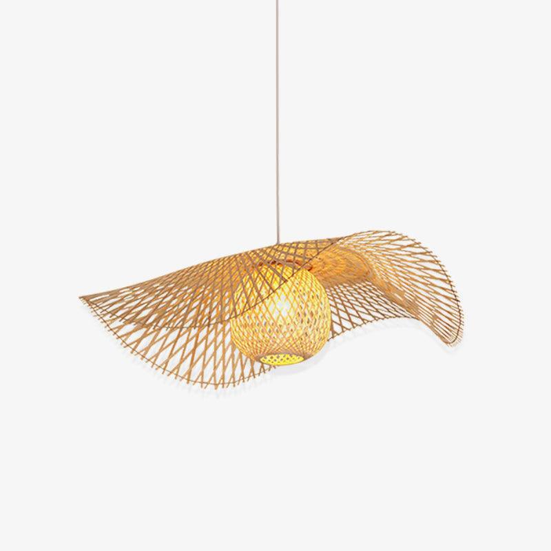Bamboo Frame Pendant Lamp – Vakkerlight