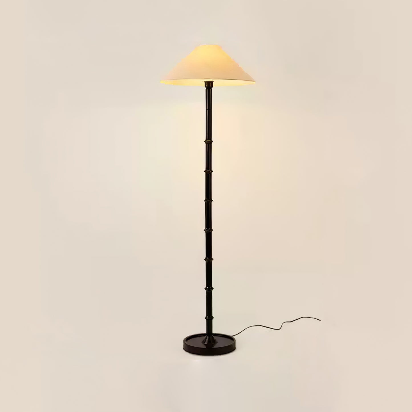 Bamboe Knoop Vloerlamp