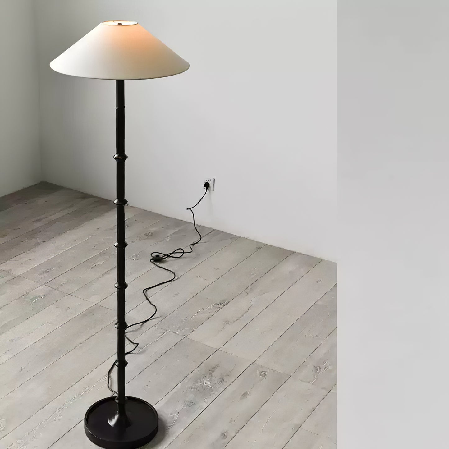 Bamboe Knoop Vloerlamp