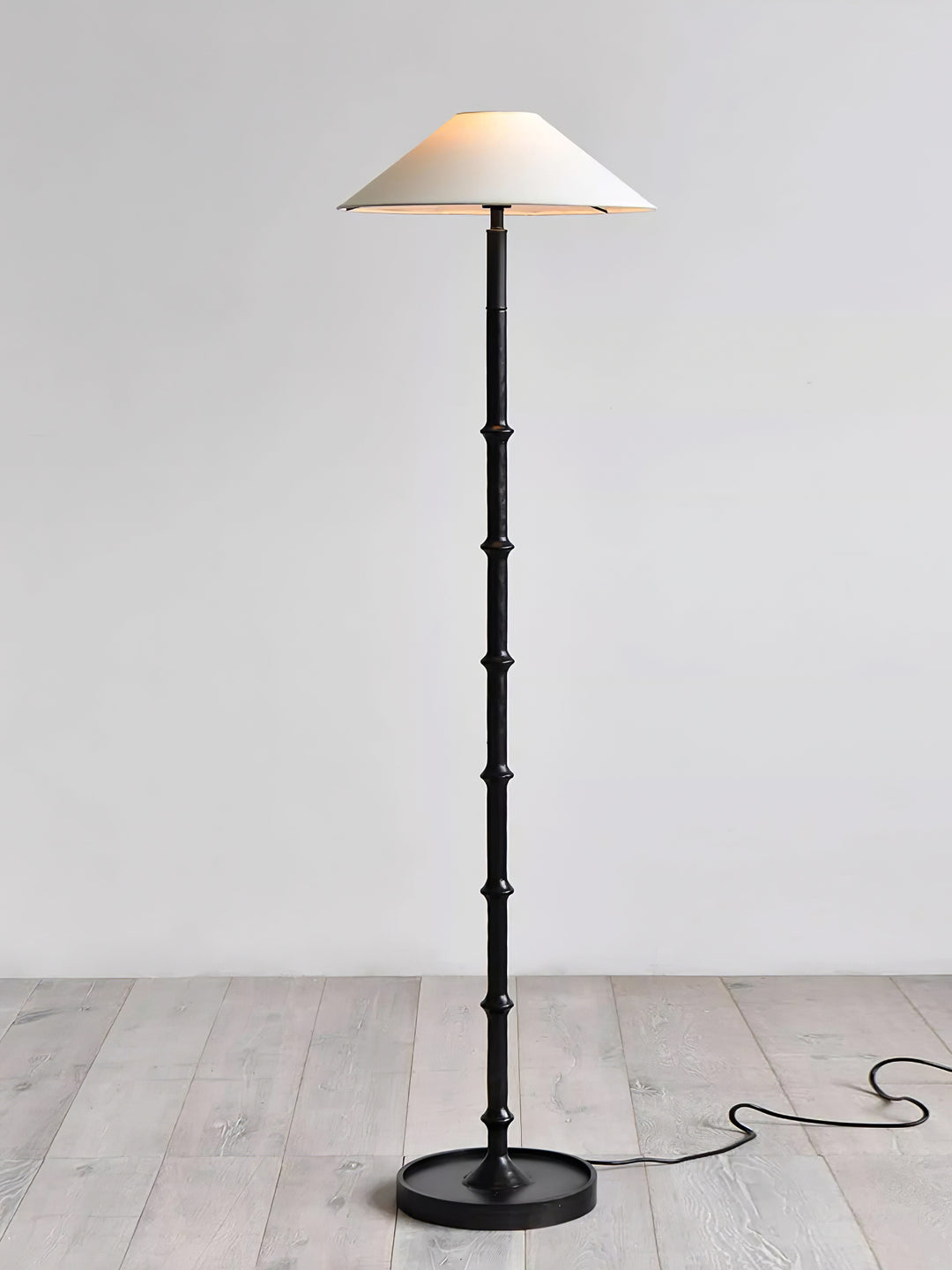 Lampadaire Noeud en Bambou