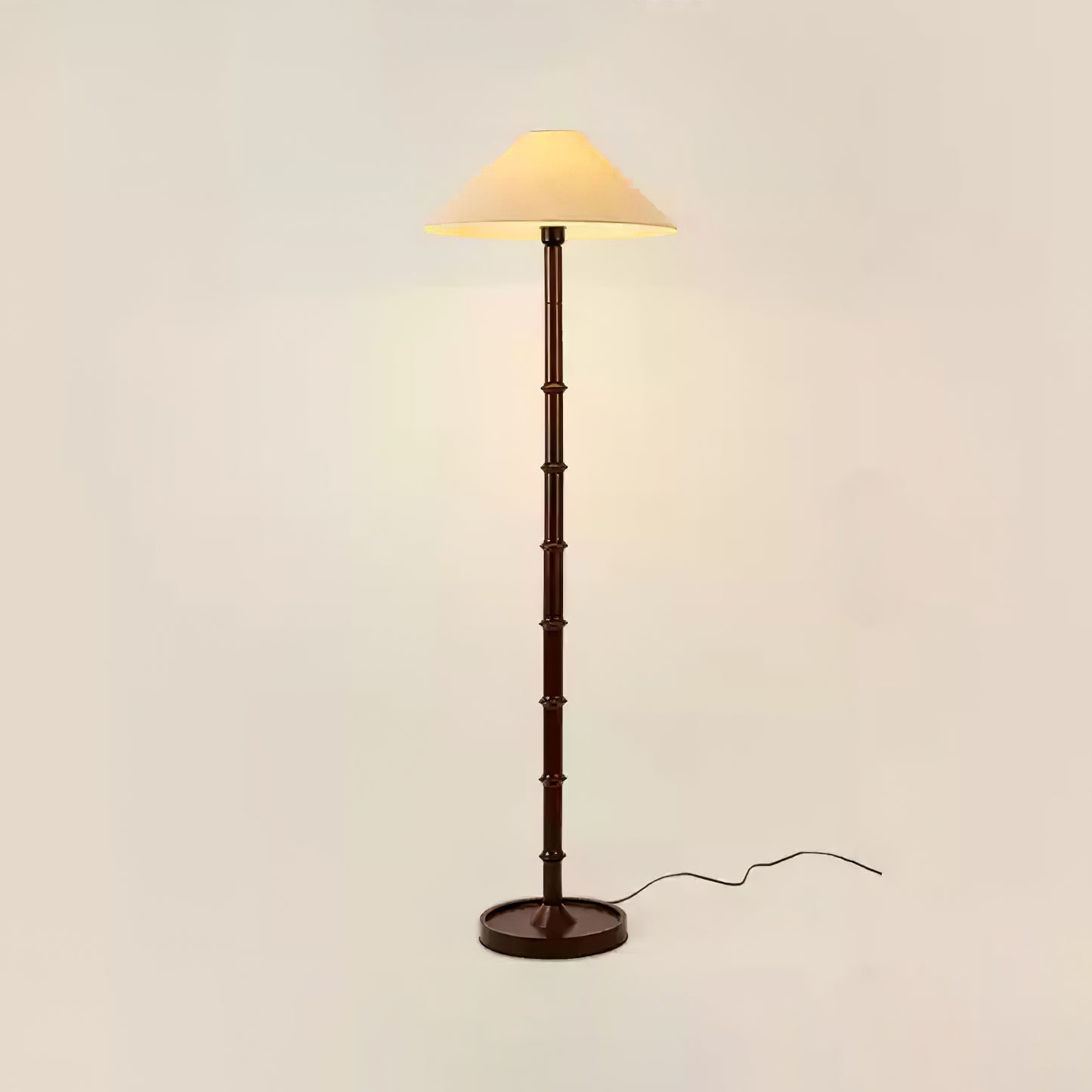 Bamboe Knoop Vloerlamp