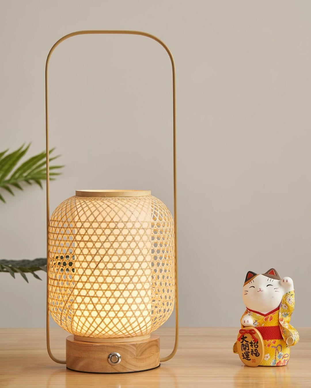 Bamboo Lantern Table Lamp - Vakkerlight