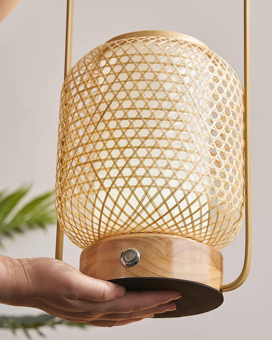 Bamboo Lantern Table Lamp - Vakkerlight