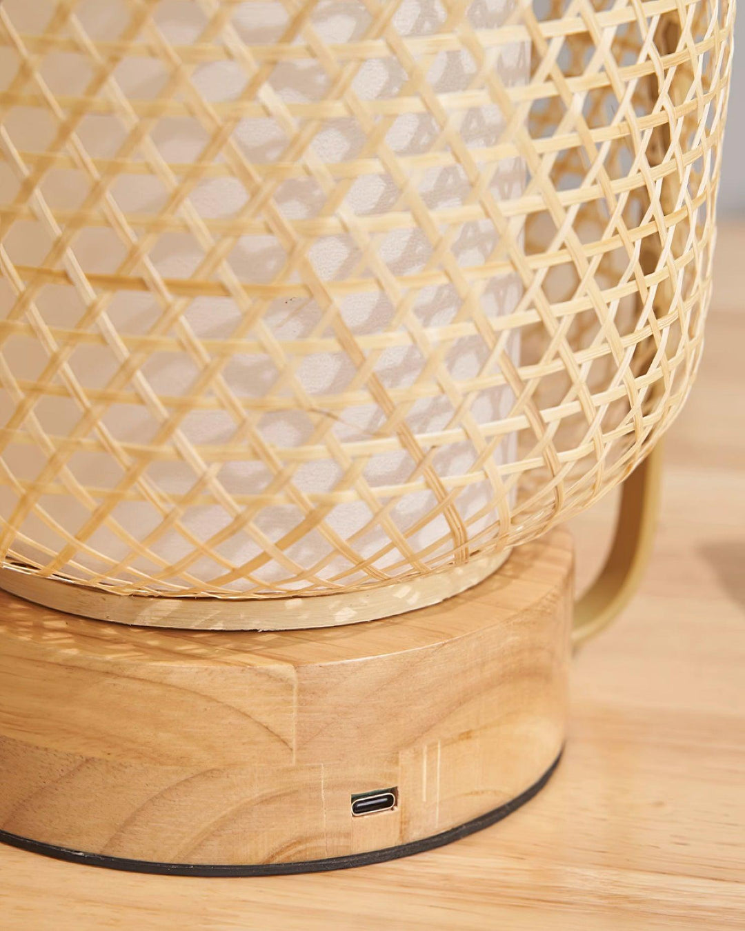 Bamboo Lantern Table Lamp - Vakkerlight