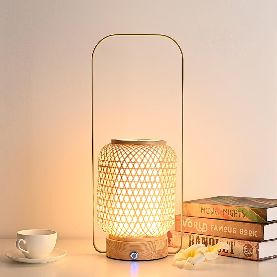 Bamboo Lantern Table Lamp - Vakkerlight