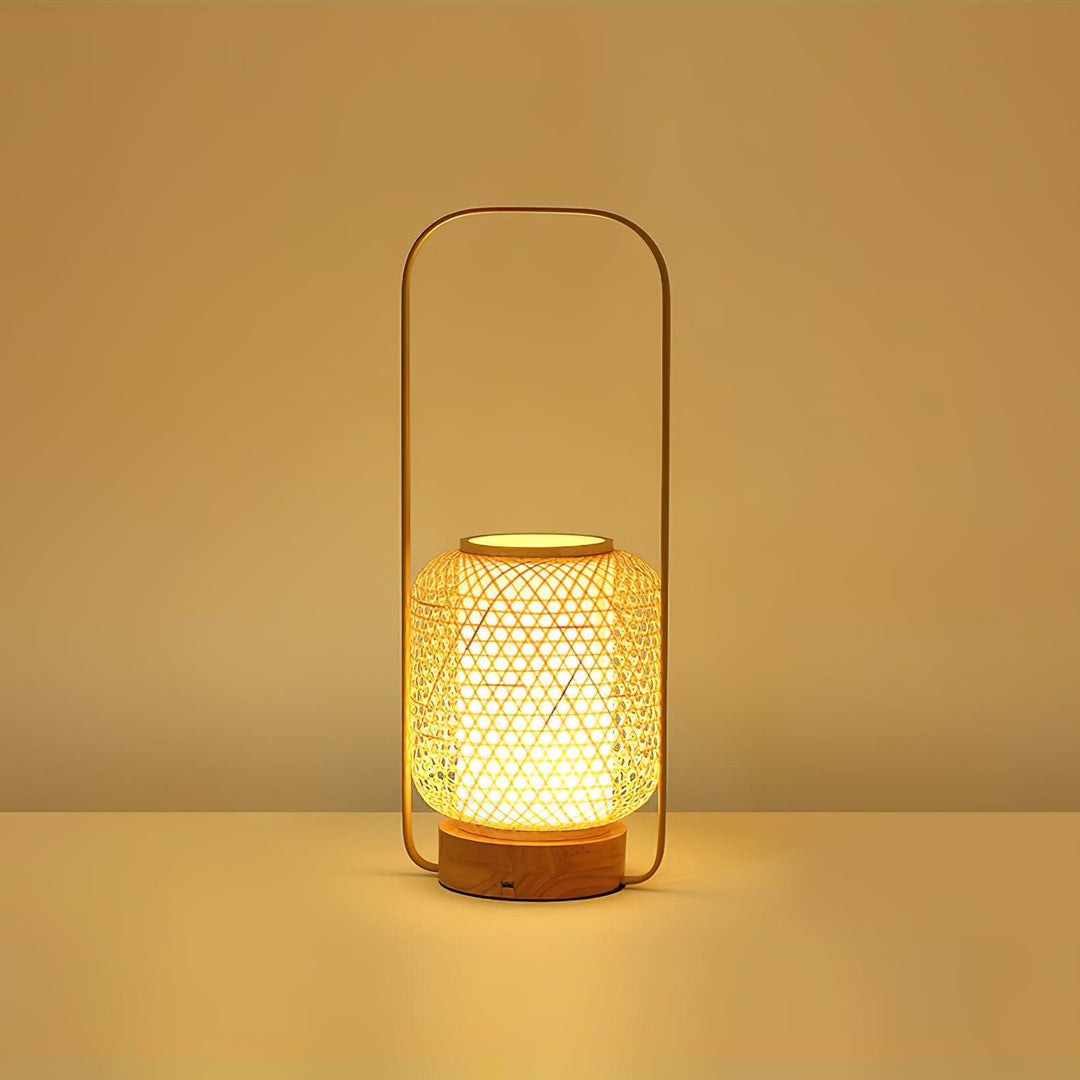 Bamboo Lantern Table Lamp - Vakkerlight