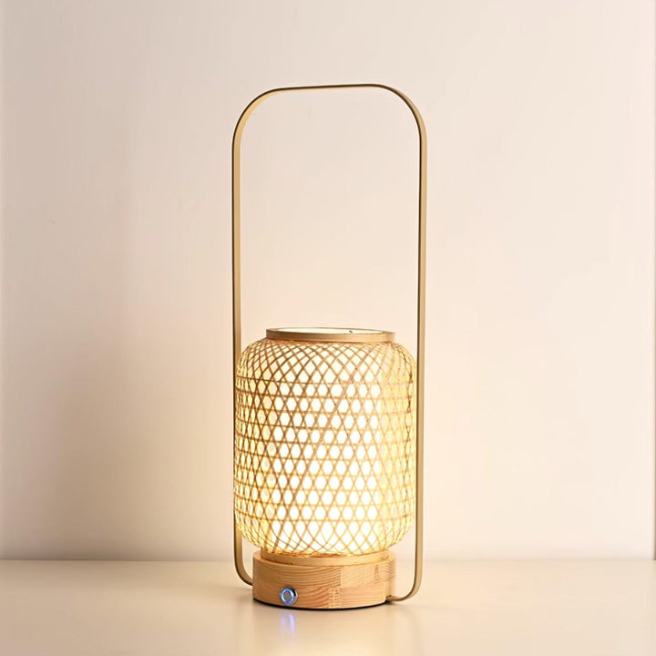 Bamboo Lantern Table Lamp - Vakkerlight