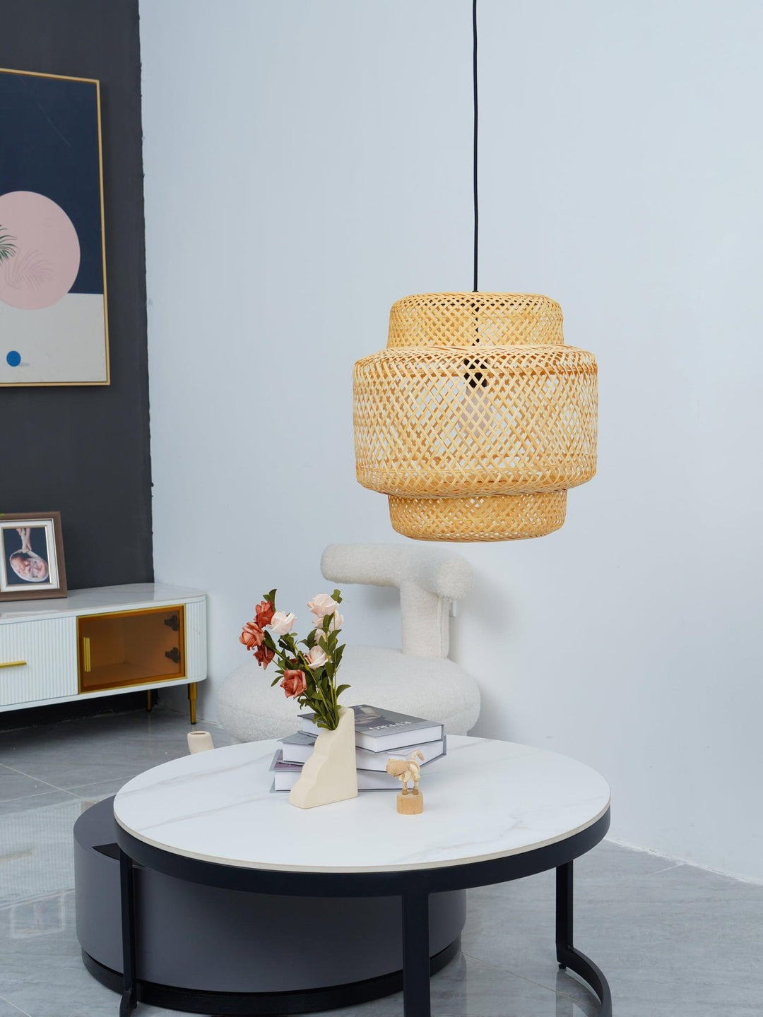 Bamboo Pendant Light - Vakkerlight