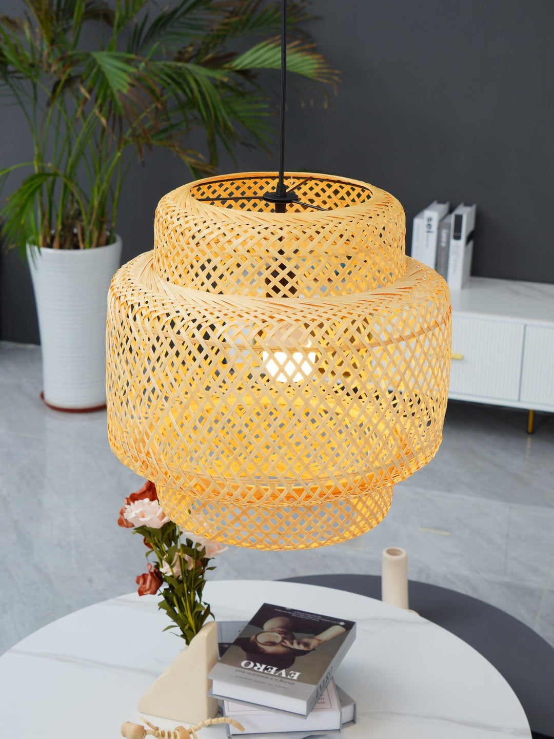 Bamboo Pendant Light - Vakkerlight