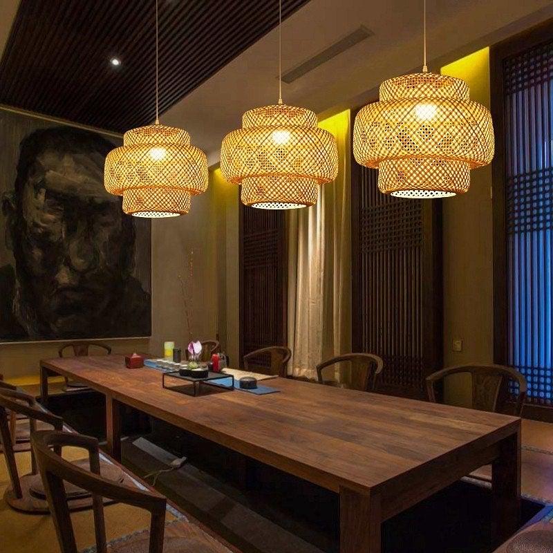 Bamboo Pendant Light - Vakkerlight