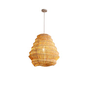 Bamboo Spiral Pendant Lamp - Vakkerlight