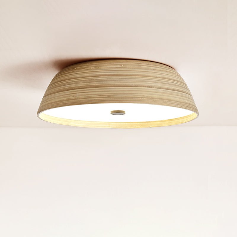 Bamboo Textured Ceiling Lamp - Vakkerlight
