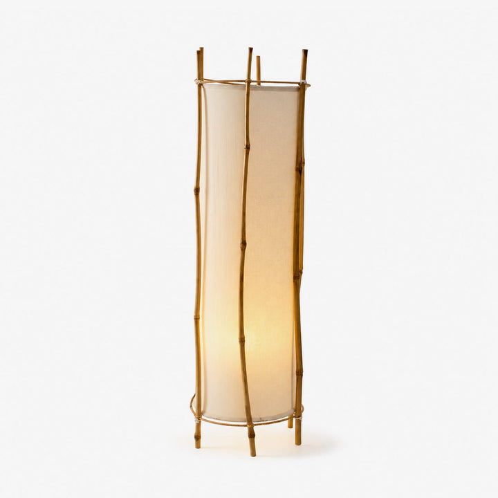 Bamboo Veil Lantern Floor Lamp - Vakkerlight