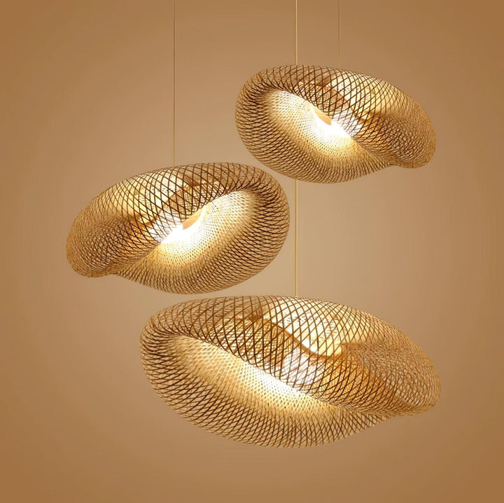 Bamboo Weaving Pendant Lamp - Vakkerlight