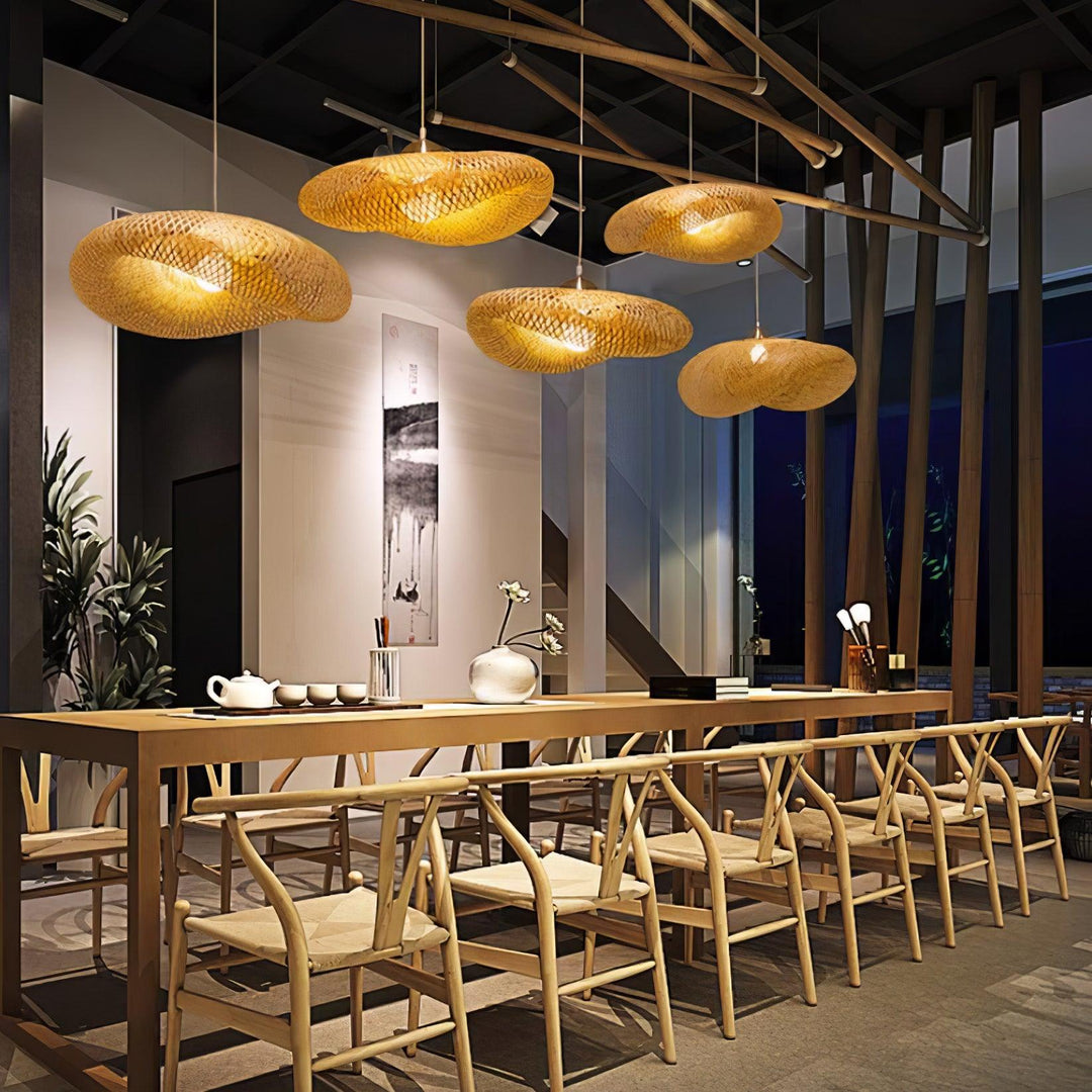 Bamboo Weaving Pendant Lamp - Vakkerlight