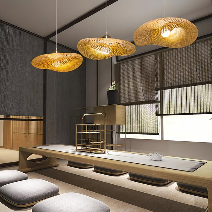 Bamboo Weaving Pendant Lamp - Vakkerlight