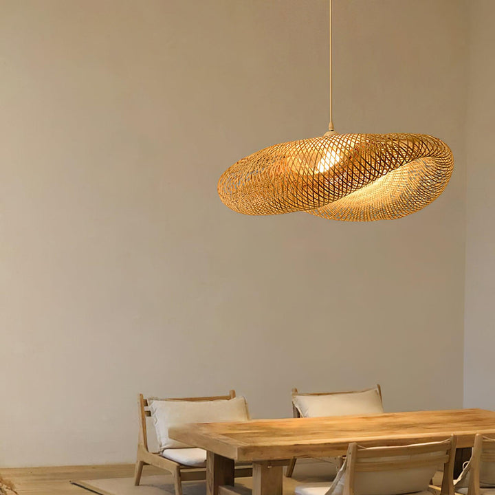 Bamboo Weaving Pendant Lamp - Vakkerlight